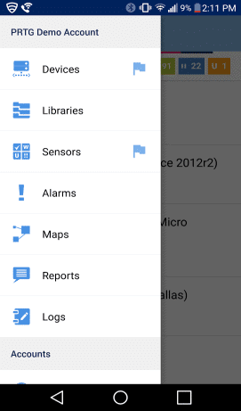 PRTG Android App